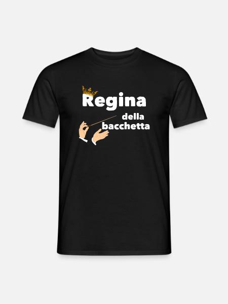 Regina della bacchetta Bigliettaia Orchestra Coro - Männer T-Shirt - Schwarz