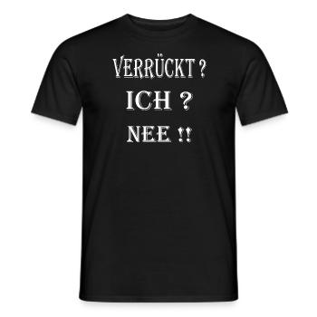 Un sort amusant pour tous - T-shirt homme - noir - Devant - AI Model Male 178 light (178cm)