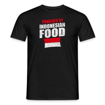 Bali Indonesia Flag Origin Nationality State - Men's T-Shirt - black - Front - AI Model Male 178 light (178cm)