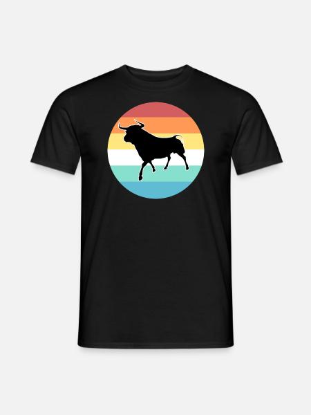 bull - Men's T-Shirt - black