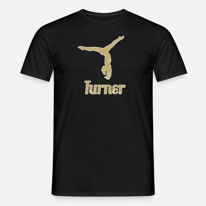 Turner - Männer T-Shirt - Schwarz