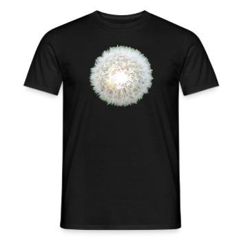 Pusteblume - Männer T-Shirt - Schwarz - Vorne - AI Model Male 178 light (178cm)