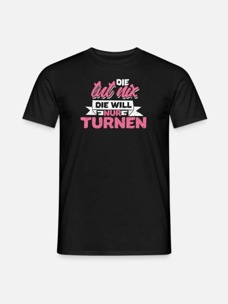 gymnast - Men's T-Shirt - black