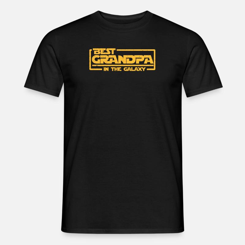 Opa - Männer T-Shirt - Schwarz