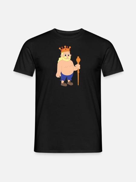 Des Kaiser`s neue Kleider - Männer T-Shirt - Schwarz