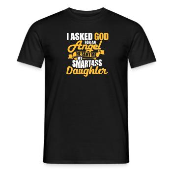 Daughter - Men's T-Shirt - black - Front - AI Model Male 178 light (178cm)