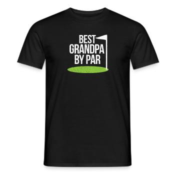 Golf Opa - Männer T-Shirt - Schwarz - Vorne - AI Model Male 178 light (178cm)
