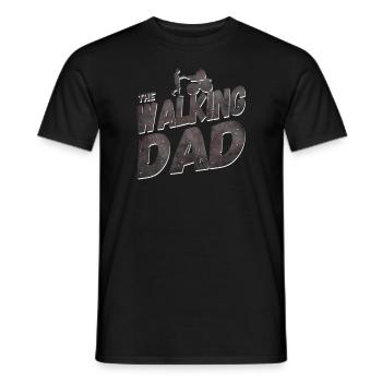 Marche papa - T-shirt homme - noir - Devant - AI Model Male 178 light (178cm)