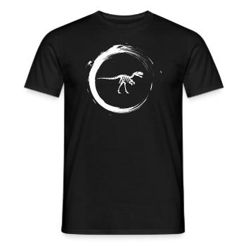 Dinosaures - T-shirt homme - noir - Devant - AI Model Male 178 light (178cm)