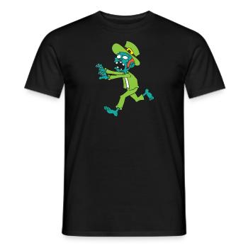 Zombie Kobold - Männer T-Shirt - Schwarz - Vorne - AI Model Male 178 light (178cm)