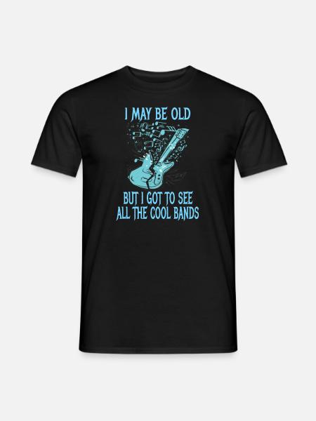 Musique rock Grand-père Grand-père disant humour idée cadeau - T-shirt homme - noir