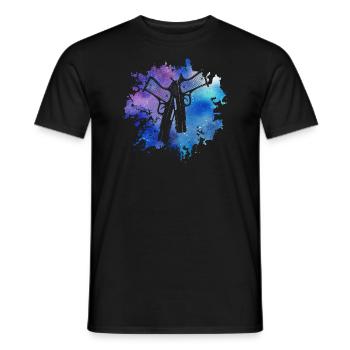 Schützenfest Schießsport Shooting Sports Shooter - Men's T-Shirt - black - Front - AI Model Male 178 light (178cm)
