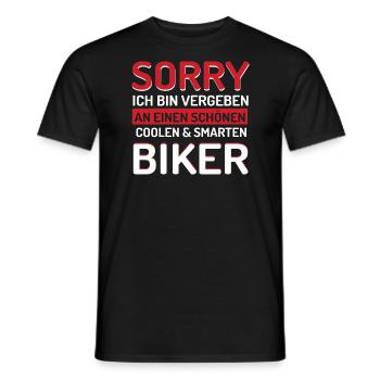 Motorrad Motorradfahrer Biker Sprüche Lustig Fun - Männer T-Shirt - Schwarz - Vorne - AI Model Male 178 light (178cm)