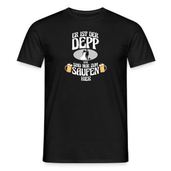 JGA Junggesellenabschied Männer lustiges Outfit - Männer T-Shirt - Schwarz - Vorne - AI Model Male 178 light (178cm)