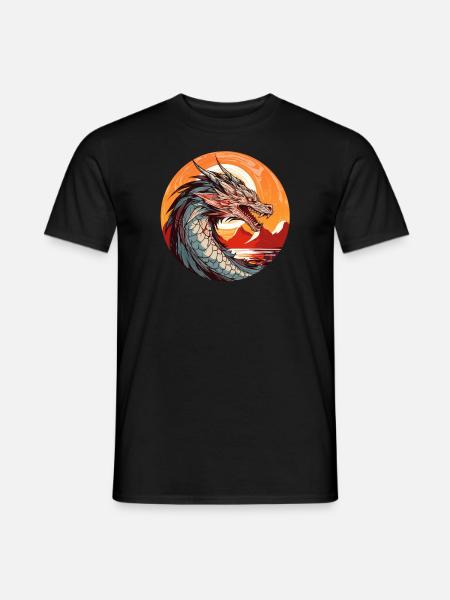 Dragon - T-shirt homme - noir