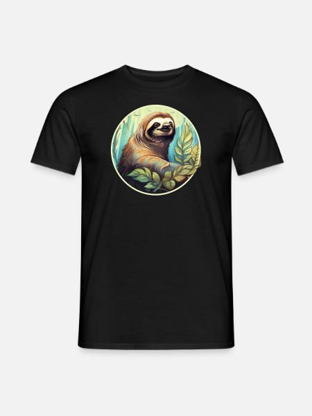 Sloth - Men's T-Shirt - black