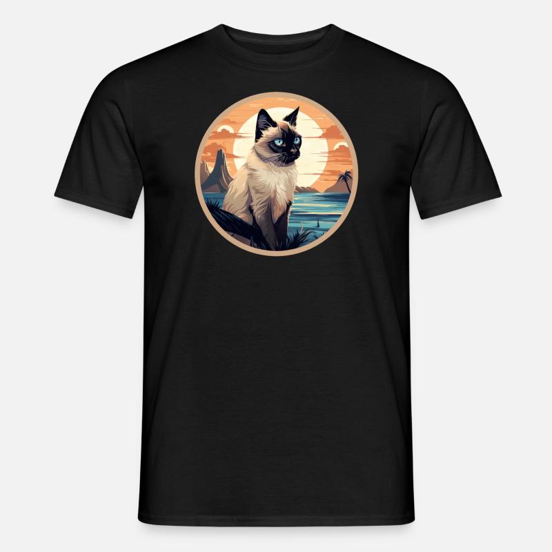 Balinais - T-shirt homme - noir