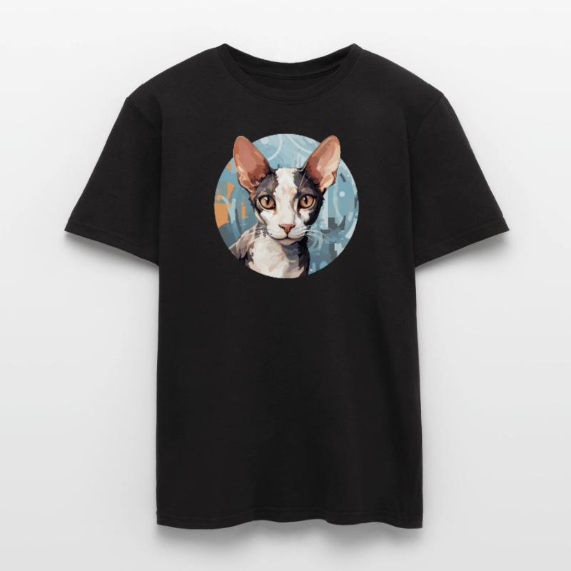 Cornish Rex Katze Männer T-Shirt