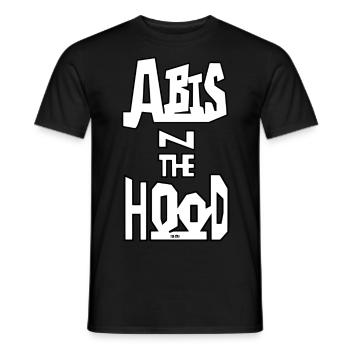 ABIS N THE HOOD - Männer T-Shirt - Schwarz - Vorne - AI Model Male 178 light (178cm)