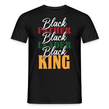 Black History Month Black History - Männer T-Shirt - Schwarz - Vorne - AI Model Male 178 light (178cm)