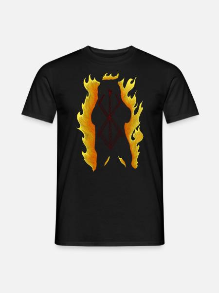 Berserker Bear Silhouette - Men's T-Shirt - black
