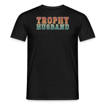 Mari Mariage Hommes Idée cadeau Mariage Mariage - T-shirt homme - noir - Devant - AI Model Male 178 light (178cm)