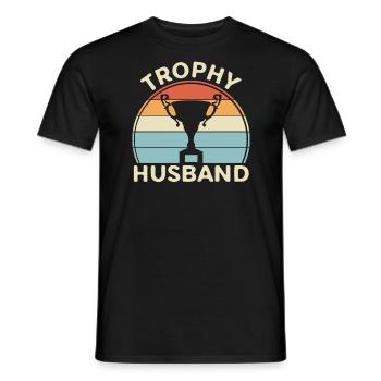 Mari Mariage Hommes Idée cadeau Mariage Mariage - T-shirt homme - noir - Devant - AI Model Male 178 light (178cm)