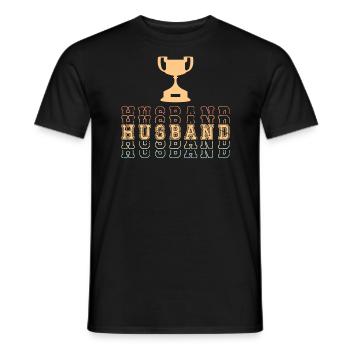 Mari Mariage Hommes Idée cadeau Mariage Mariage - T-shirt homme - noir - Devant - AI Model Male 178 light (178cm)