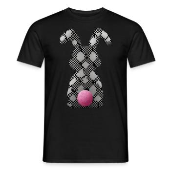 Easter Bunny - Männer T-Shirt - Schwarz - Vorne - AI Model Male 178 light (178cm)