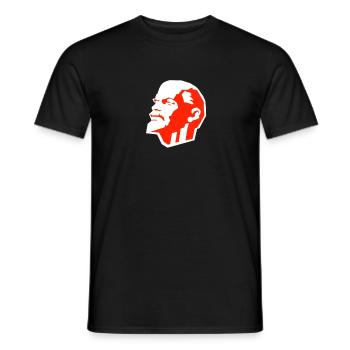 Lénine - Russie - Communisme - T-shirt homme - noir - Devant - AI Model Male 178 light (178cm)