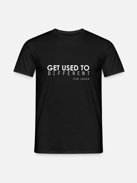 Gewöhnen Sie sich an verschiedene Hashtags The Cho - Männer T-Shirt - Schwarz