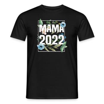 Incoming Mom 2022 Pregnancy Birth Baby - Men's T-Shirt - black - Front - AI Model Male 178 light (178cm)