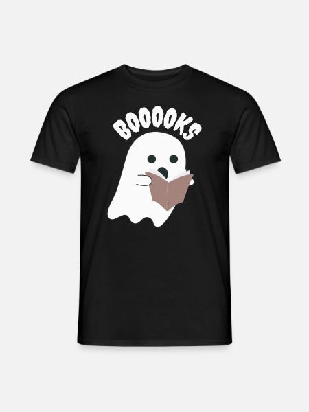 Booooks - Männer T-Shirt - Schwarz