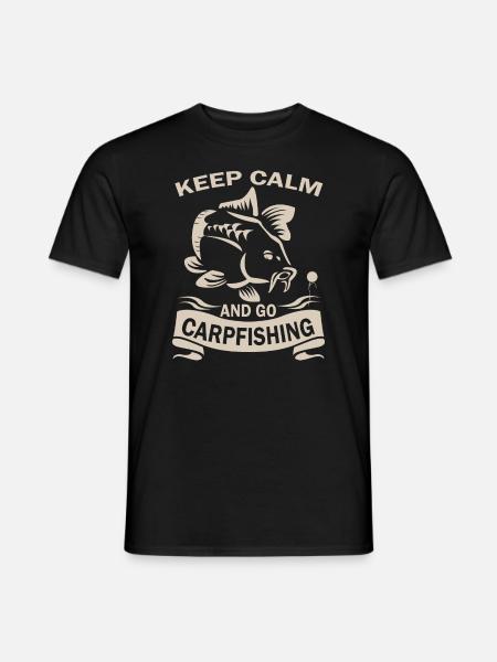 Carp angler - Men's T-Shirt - black