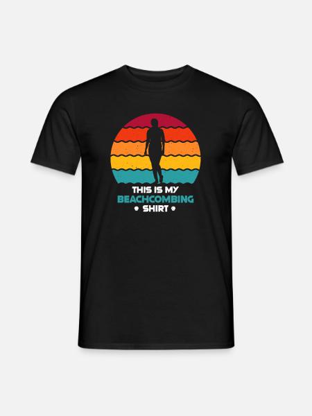 Beachcombing - Men's T-Shirt - black