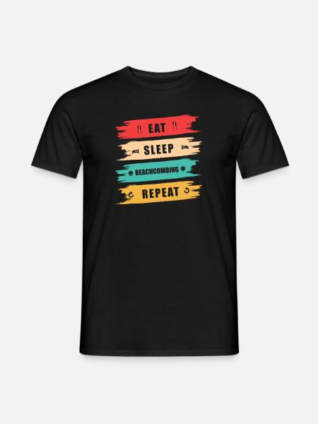 Beachcombing - Men's T-Shirt - black