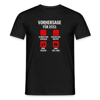 Geschenk für werdende Eltern - Männer T-Shirt - Schwarz - Vorne - AI Model Male 178 light (178cm)