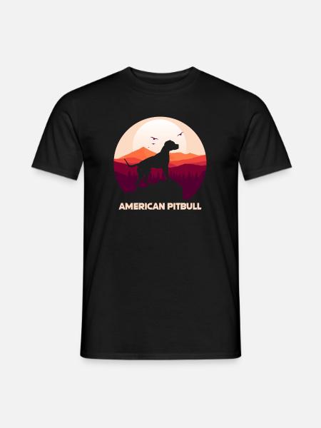 American Pit Bull Terrier - Men's T-Shirt - black