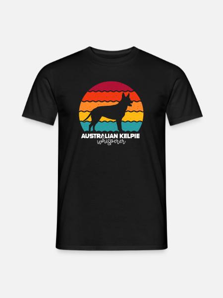 Kelpie australien - T-shirt homme - noir
