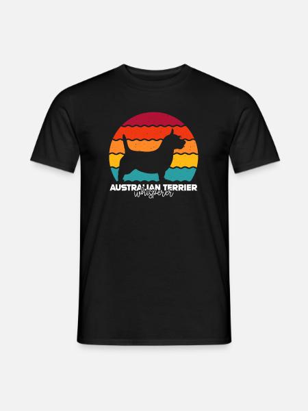 Australian Terrier - Männer T-Shirt - Schwarz
