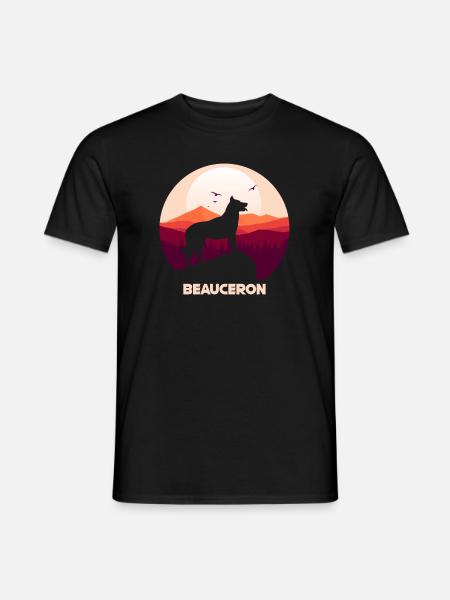 Beauceron - Männer T-Shirt - Schwarz