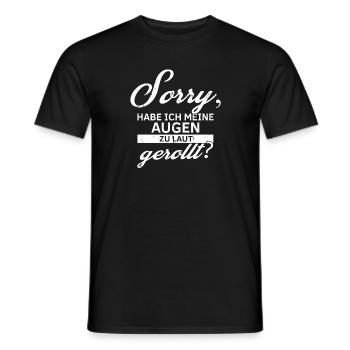 Drôle de dicton Drôle Dictons drôles Hommes cool Lusti - T-shirt homme - noir - Devant - AI Model Male 178 light (178cm)