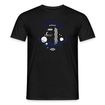Natation Natation Nageurs Cool Drôle Gesche - T-shirt homme - noir - Devant - AI Model Male 178 light (178cm)