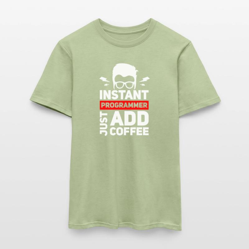 Lustiger Programmierer-Kaffee für Coder Männer T-Shirt