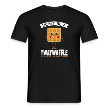 Seien Sie kein Dummschwätzer - Männer T-Shirt - Schwarz - Vorne - AI Model Male 178 light (178cm)