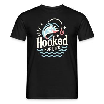 Fürs Leben gezeichnet - Männer T-Shirt - Schwarz - Vorne - AI Model Male 178 light (178cm)