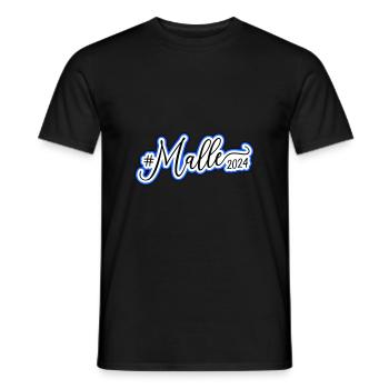 Malle 2024 Palme Mallorca - Männer T-Shirt - Schwarz - Vorne - AI Model Male 178 light (178cm)