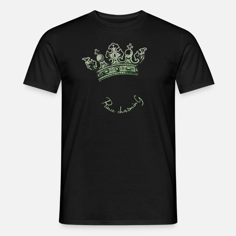 Prince charming - Männer T-Shirt - Schwarz