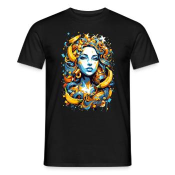 Femme banane - T-shirt homme - noir - Devant - AI Model Male 178 light (178cm)