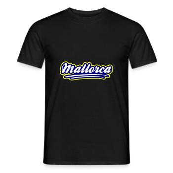 Mallorca Stylisch - Männer T-Shirt - Schwarz - Vorne - AI Model Male 178 light (178cm)